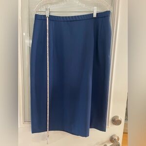 Pendleton Classic Blue A-Line Skirt